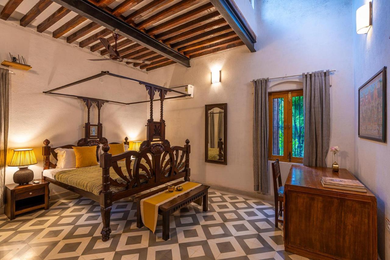 Stayvista'S Peepal Haveli - Rustic Kothi With Terrace, Breathtaking View & Bonfire Narainpur  Luaran gambar