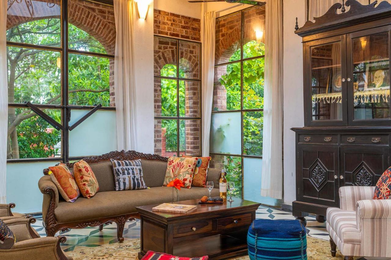 Stayvista'S Peepal Haveli - Rustic Kothi With Terrace, Breathtaking View & Bonfire Narainpur  Luaran gambar
